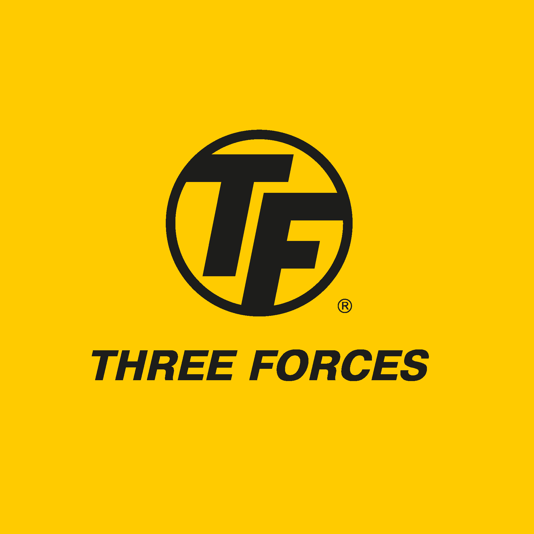 Three Forces Logo Vector Logo
